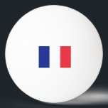 Bolas de pingue-pongue francesas para mesa<br><div class="desc">Bolas de pingue-pongue de bandeira francesa para mesa de tênis. Bandeira da frança. Personalizável com texto ou logótipo, fotografia, imagem ou imagem.</div>