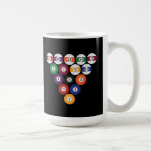 Bolas de Sinuca / Bilhar: Canecas de Café
