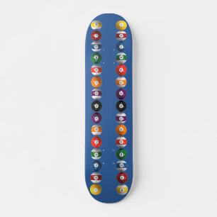 Bolas de Sinuca / Bilhar: Skate Personalizado