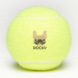 Bolas de tênis personalizadas para Bulldog Francês