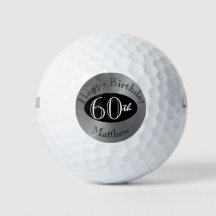 Bolas Personalizadas De Golfe Para O Sexto Anivers