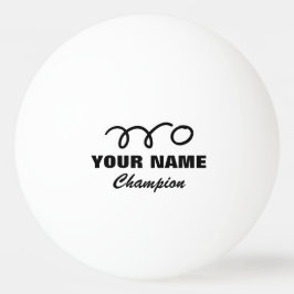 Bolas personalizadas de ping pong para jogos de tê