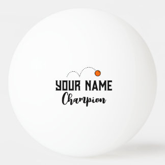 Bolas personalizadas de ping pong para jogos de tê