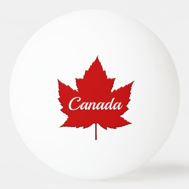 Bolas Personalizadas do Canadá para Ping Pong Ball (Frente)