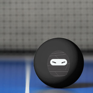 Bolas pretas de Pong Ninja do sibilo