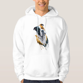 Bold Bulldog - Design de Camisa de Cachorro Artíst
