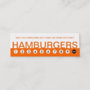 bold Fidelidade do cliente HAMBURGERS