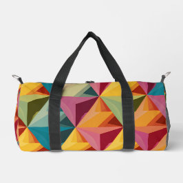 Bold Geometric Triangle Pattern
