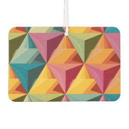 Bold Geometric Triangle Pattern
