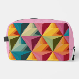 Bold Geometric Triangle Pattern