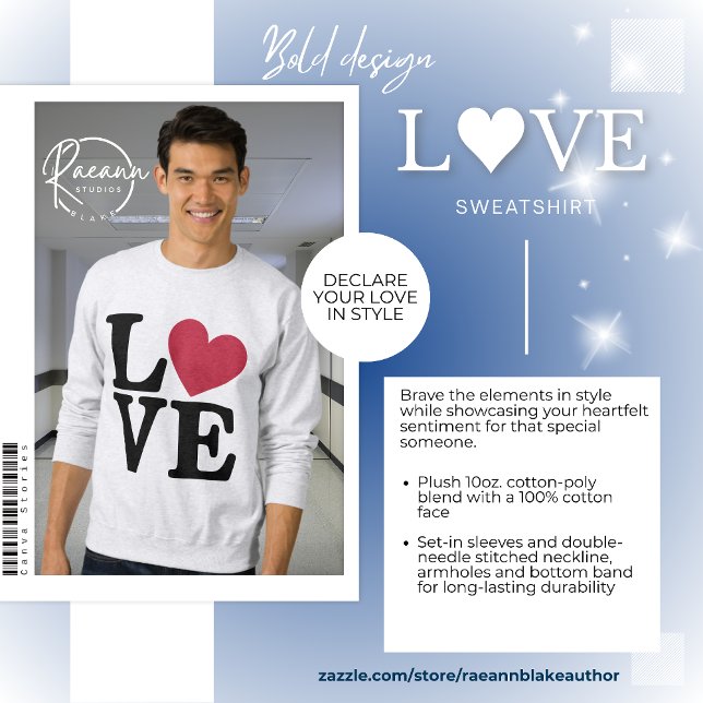 Bold L♥VE Suéter de Dia dos Namorados (Criador carregado)