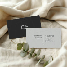 Bold Urban Founder Cartão de visita