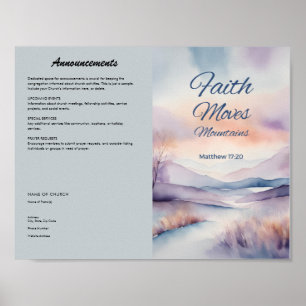 Boletim da Igreja para Download e Impressão