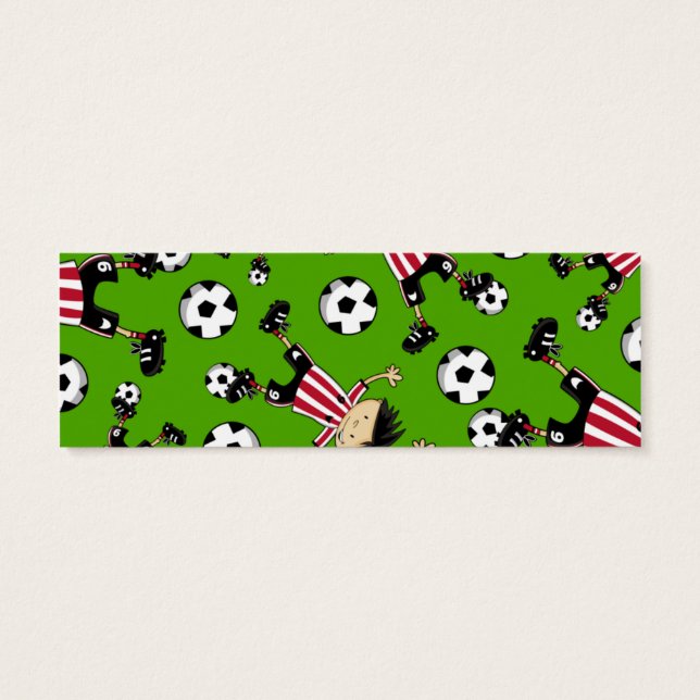 Boletim de Futebol do Boy Soccer (Verso)