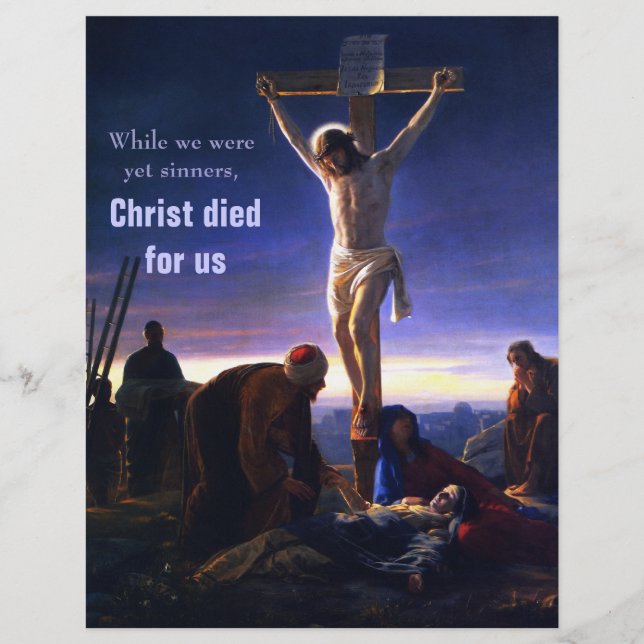 Boletim de Igreja Personalizável de Sexta-Feira Sa (Frente)