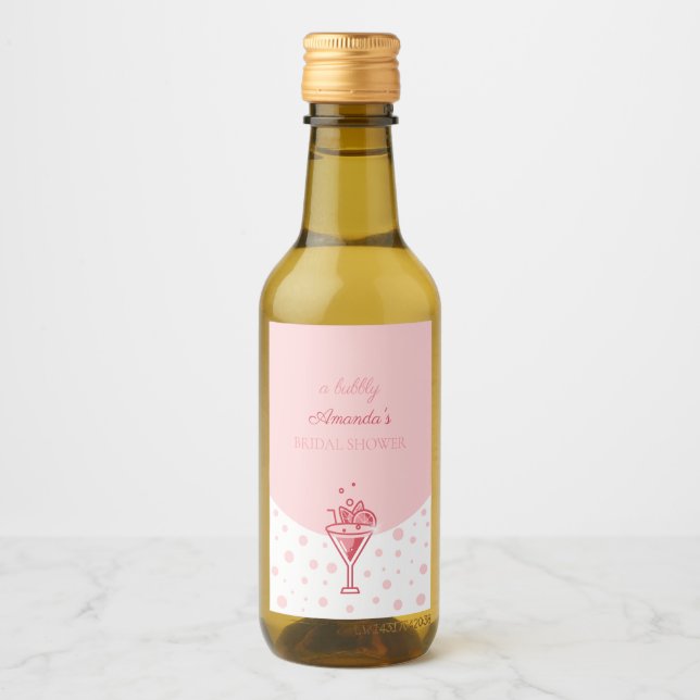 Bolha a rosa: Bonito Chá de panela de diversão da  (Frente)