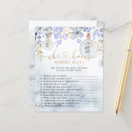 Bolha azul de Natal que conhece o melhor jogo das