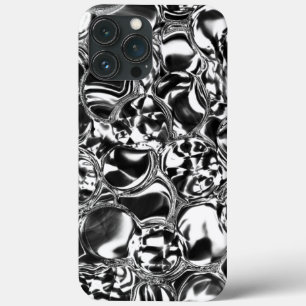 Bolhas de prata com rolha de vidro ou metal