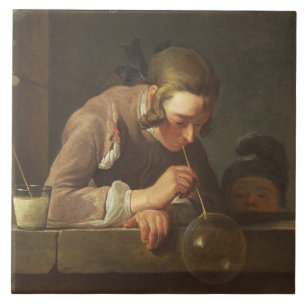 Bolhas de sabão, C. 1733 - 34 (óleo em canvas)