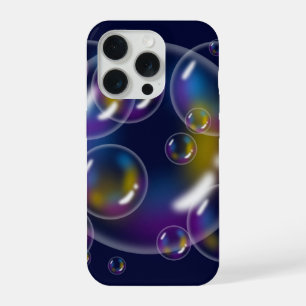Bolhas de Sabão Iridescentes Vibrantes no iPhon Az