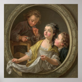 Bolhas de sabão - Poster de Charles Van Loo Fine A
