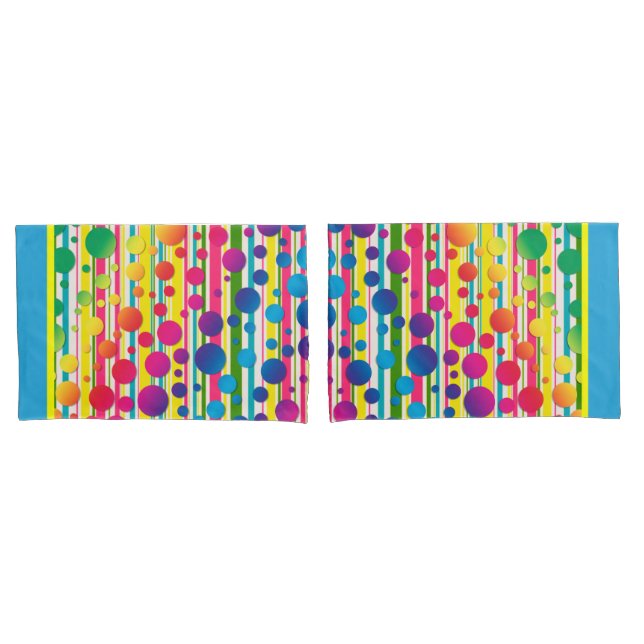 [Bolhas do Beatnik] azul retro da listra das (Frente - conjunto)