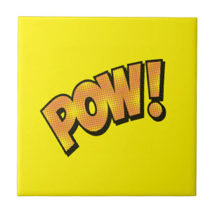 Bolhas em quadrinhos - Pow - Escolha sua cor -