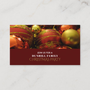 Bolhas festivas, convite para ingressos de Natal