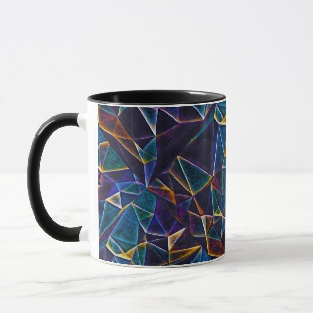 Bolhas quebradas de café caneca (Esquerda)