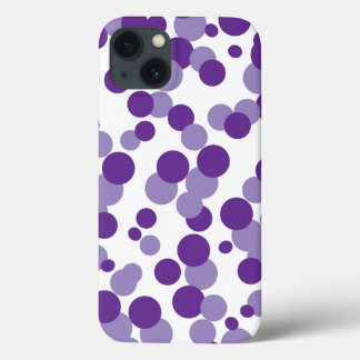 Bolhas Roxas Confetti iPad Case