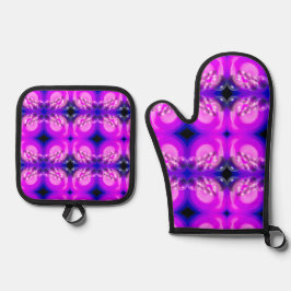 Bolhas roxas por todo o Impressão