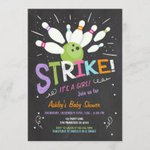 Boliche Convite Chá de fraldas Rapariga Púrpura Ro