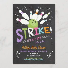 Boliche Convite Chá de fraldas Rapariga Púrpura Ro