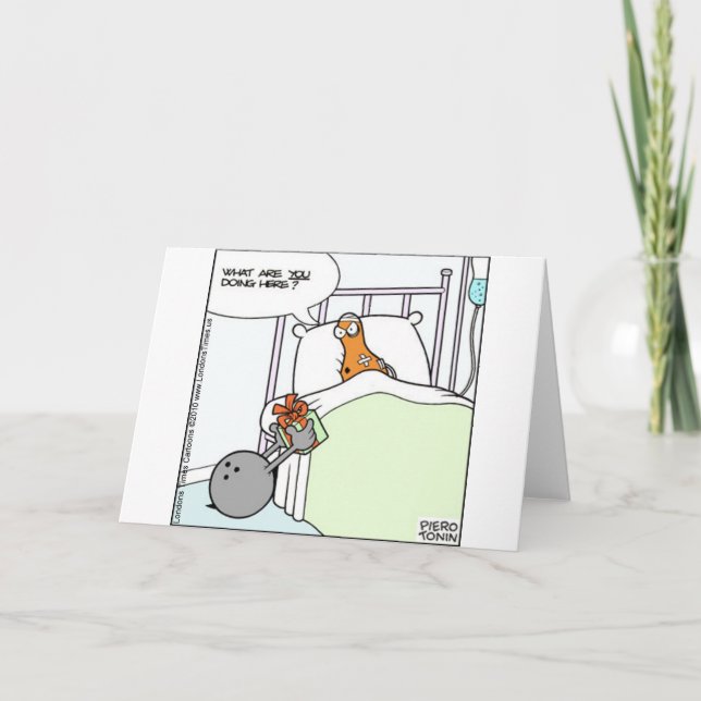 Boliche Hospital Funny Camisetas Cartões Mogas Pre (Frente)