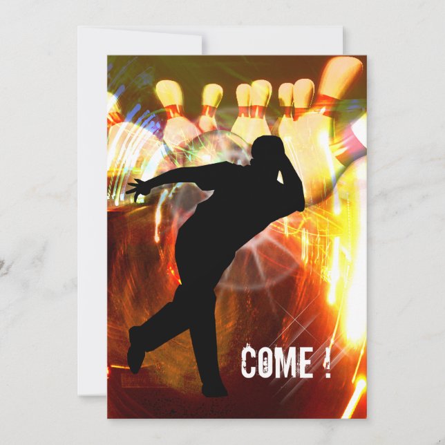 Boliches com Convite para Explosão em Greve (Frente)