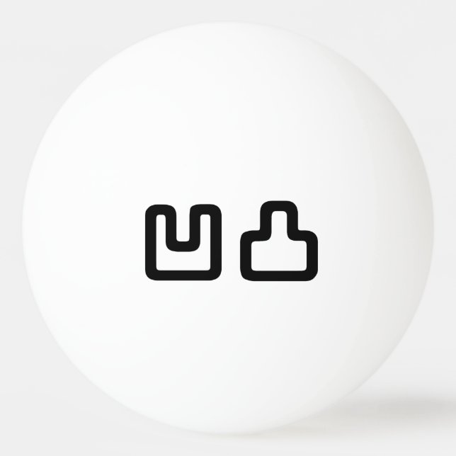 Bolinha De Ping Pong 凹 凸 Outotsu お う と つ (Frente)