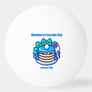 Bolinha De Ping Pong 28 de janeiro - Dia do Panqueca de Amoras