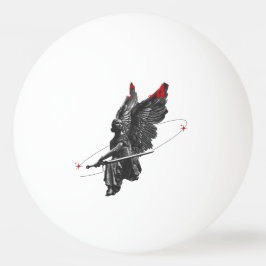 bolinha de ping pong 3 estatua arcanja 
