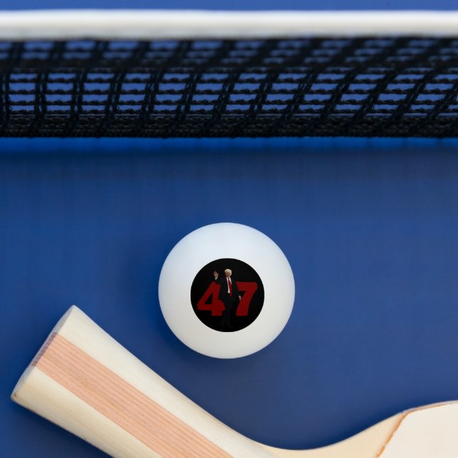 BOLINHA DE PING PONG 47 TRUMP 2024 (Mesa)