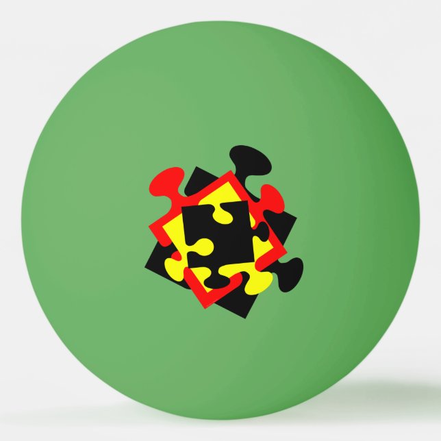 Bolinha De Ping Pong 4 peças de vidro (Frente)