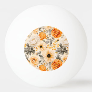 Bolinha De Ping Pong A Queda do Floral Series Design 1