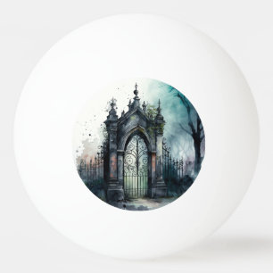 Bolinha De Ping Pong A Série Portal da Catedral Gótica Design 11
