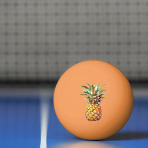 Bolinha De Ping Pong Abacaxi tropical feliz