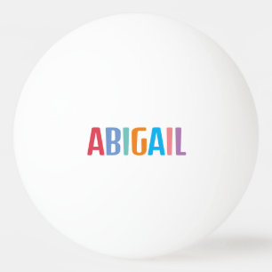 Bolinha De Ping Pong Abigail