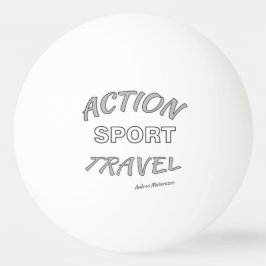 Bolinha De Ping Pong Ação Esporte Viagem