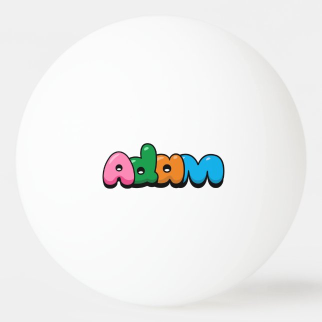 Bolinha De Ping Pong Adam (Frente)