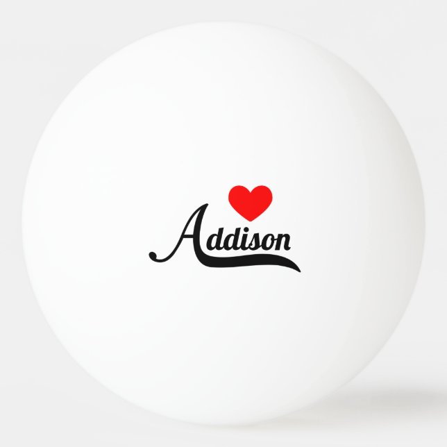 Bolinha De Ping Pong Addison (Frente)