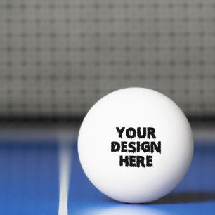 Bolinha De Ping Pong Adicionar Design de Fotografia Personalizada do Lo