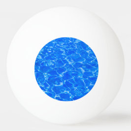 Bolinha De Ping Pong Água azul fresca