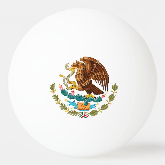 Bolinha De Ping Pong águia mexicana (Frente)
